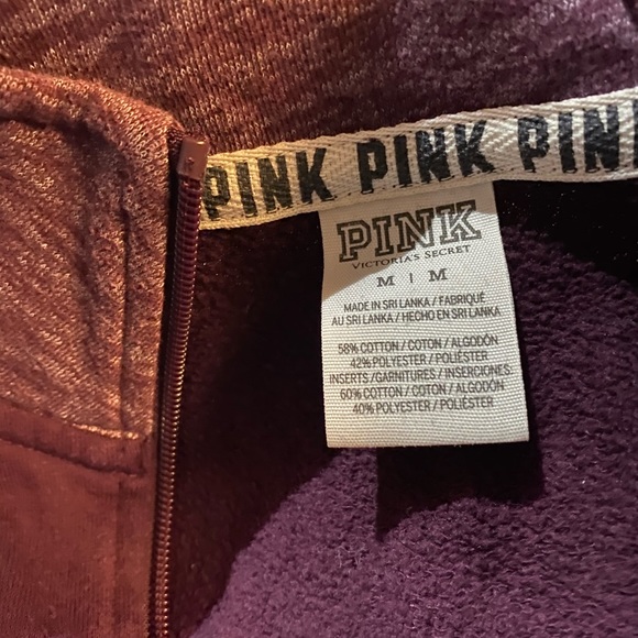 VS Pink - Quarter Zip Sweatshirt - Picture 3 of 3
